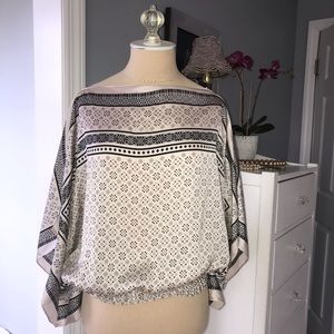 Silk Patterned Blouse